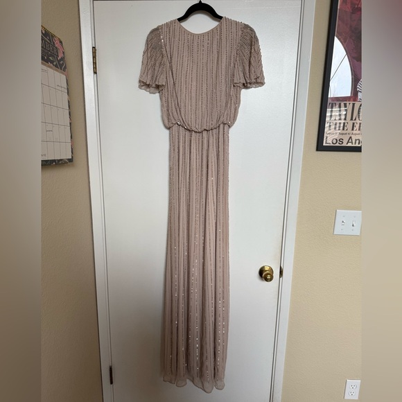 Show Me Your Mumu Michelle Flutter Beaded Dress - Picture 6 of 7